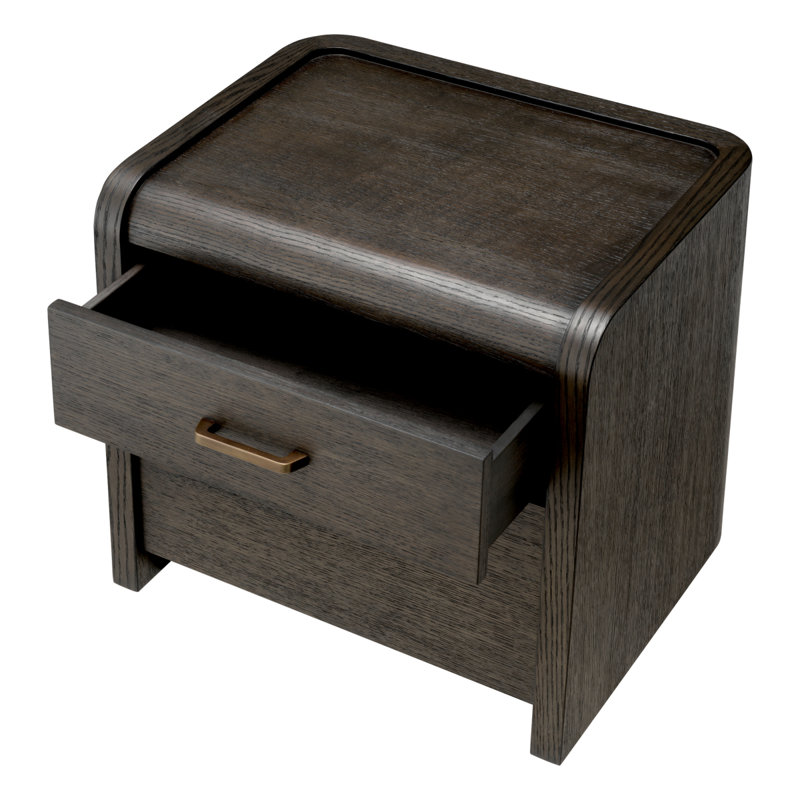 Nightstand Joane, Mocha Oak