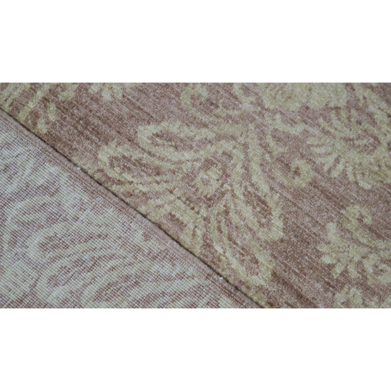 Wool Oriental Area Rug in Gray