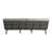Milano 88.6" Powder-Coated Aluminum Patio Sofa with Sunbrella® Cushions, Commercial Grade