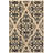 Hargraves Floral Sand/Charcoal Gray Indoor/Outdoor Area Rug-31645939