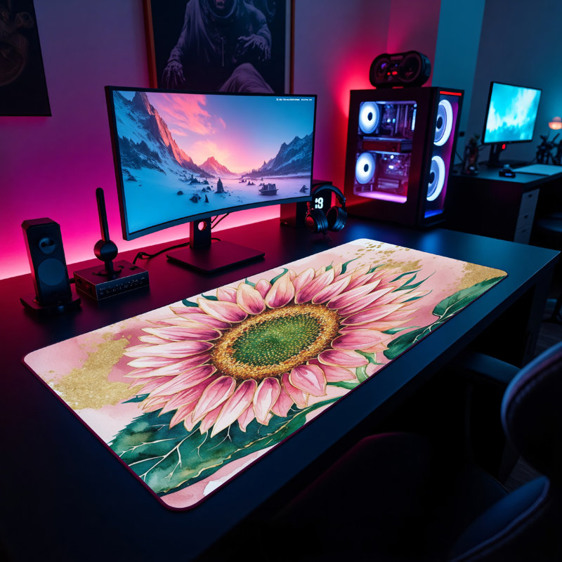 Polyester Desk Pad, 23.6x13.8