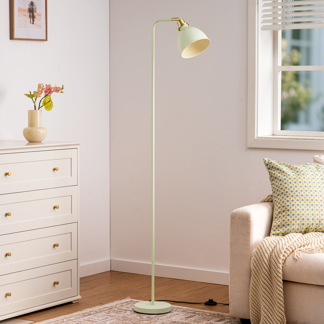 155cm Matte Swing Arm Floor Lamp