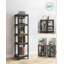 Aericka 37cm W Steel Standard Bookcase