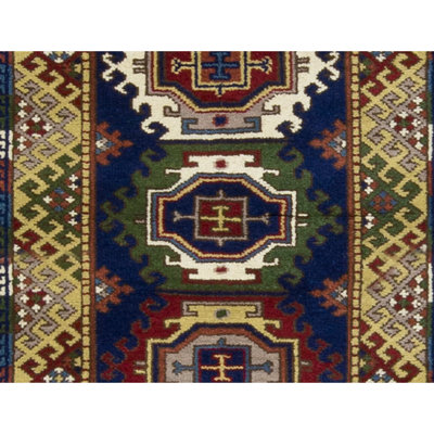 Kazak Wool Oriental Area Rug