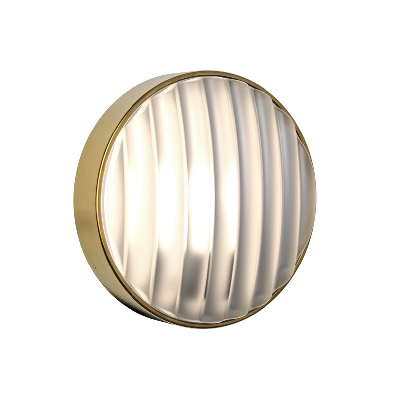 Montreal Round 300, PVD Brushed Brass