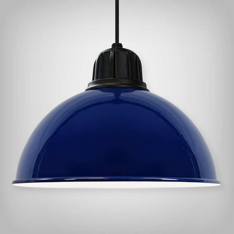 1 - Industrial Dome Pendant Light