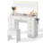 46’’ L Large Modern Style Makeup Vanity Desk With Mirror, LED Lights And Power Outlet, 11-Drawer Vanity Set With Stool-563995458