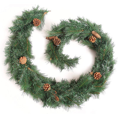 180cm Faux Pinecone Garland