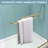 Naturer 56" - 60'' W X 72'' H Double Sliding Shower Door Semi-frameless Bypass Walk-in Bathroom Door with Clear Tempered Glass in Brushed Gold