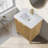 Tavoleto 30 In Single Sink Freestanding Bath Vanity In Sunlit Oak With Carrara Engineered Stone Top-2064725983-2064725977