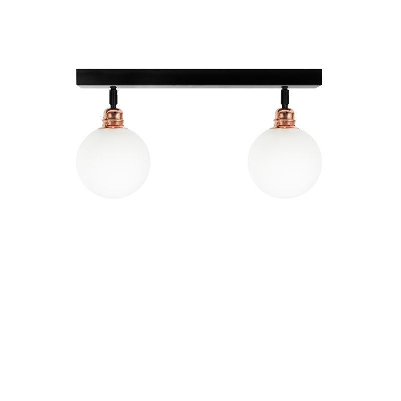 Ruithero 48cm 2 -Light Track Kit, Copper/Black