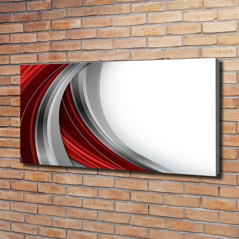 Waves Background - Wrapped Canvas Print