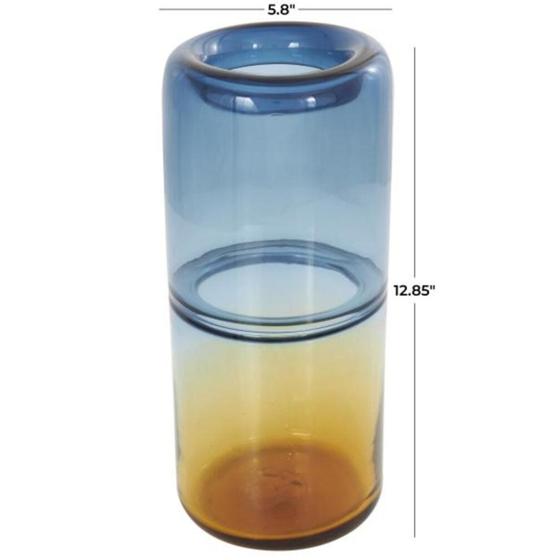 Vase de table Versailles, H 12,85 po x l 5,8 po x P 5,8 po