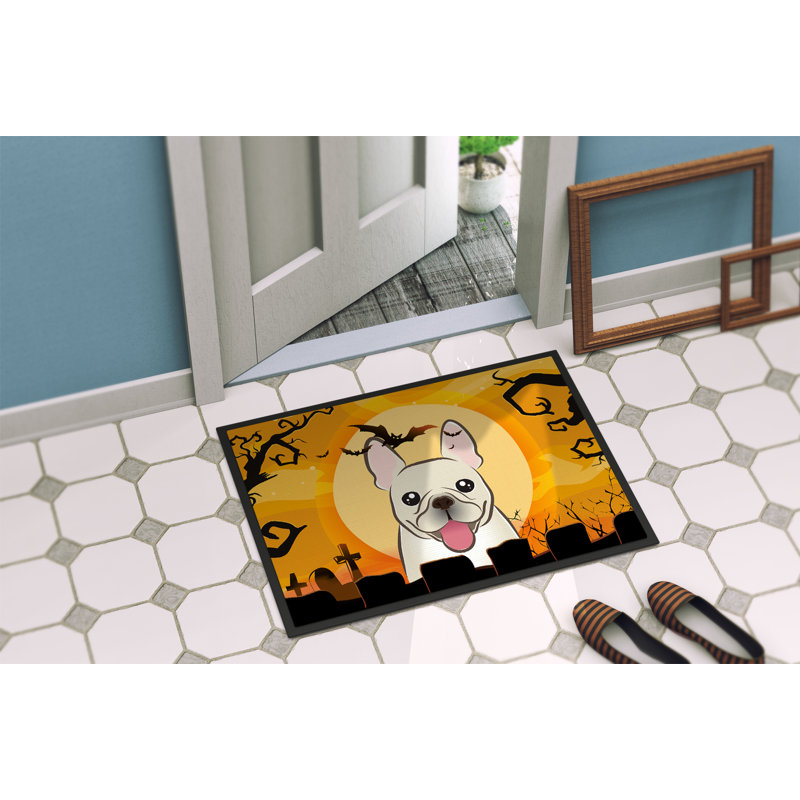 Tapis d'extérieur antidérapant Halloween, Rectangle 1 pi 6 po x 2 pi 3 po