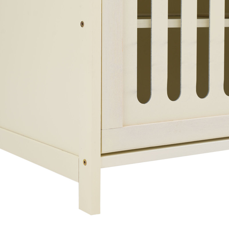 7-Tier Shoe Cabinet, White