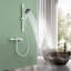 1 Handle Bathroom Waterfall Faucet with Diverter-91135488