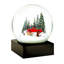 Red Truck With Dogs Snow Globe