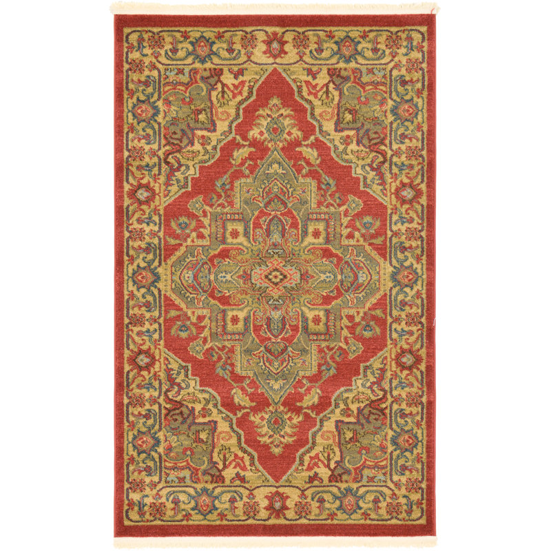 Eesi Floral Indoor Rug, Rectangle 3'3" x 5'3"