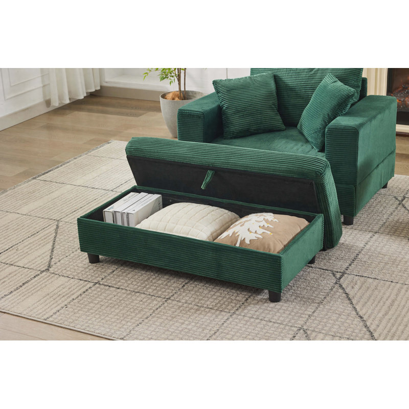 Chaise longue Chaise longue avec accoudoirs et canapé-lit
