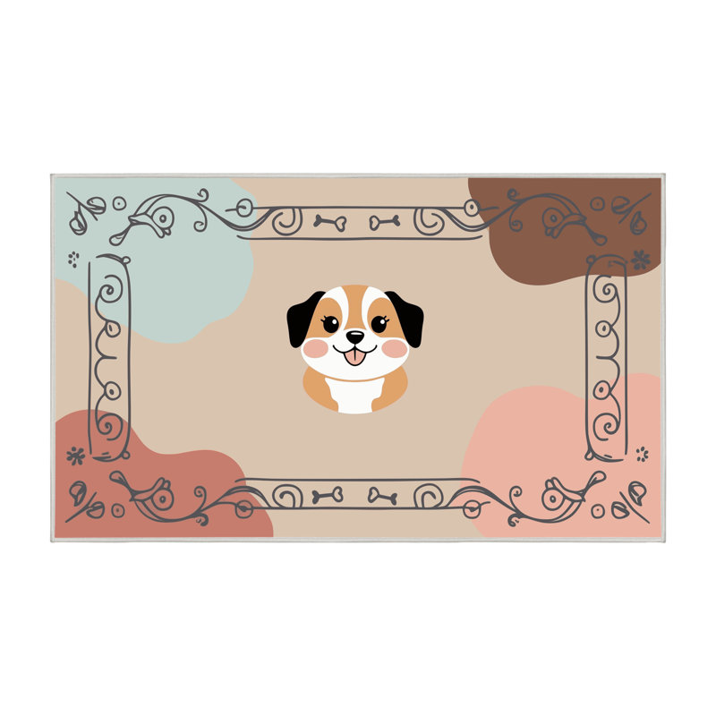 Tapis pour enfants East Urban Home, Rectangulaire 2 pi x 3 pi