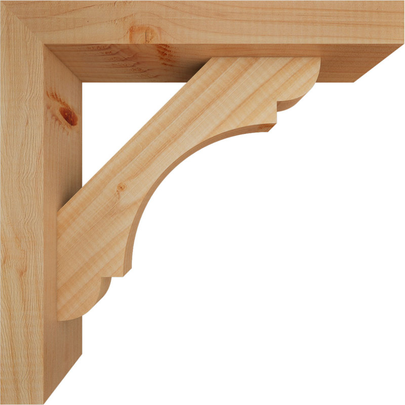 14 po x 14 po, Sapin Douglas de l 3 1/2 (lisse)