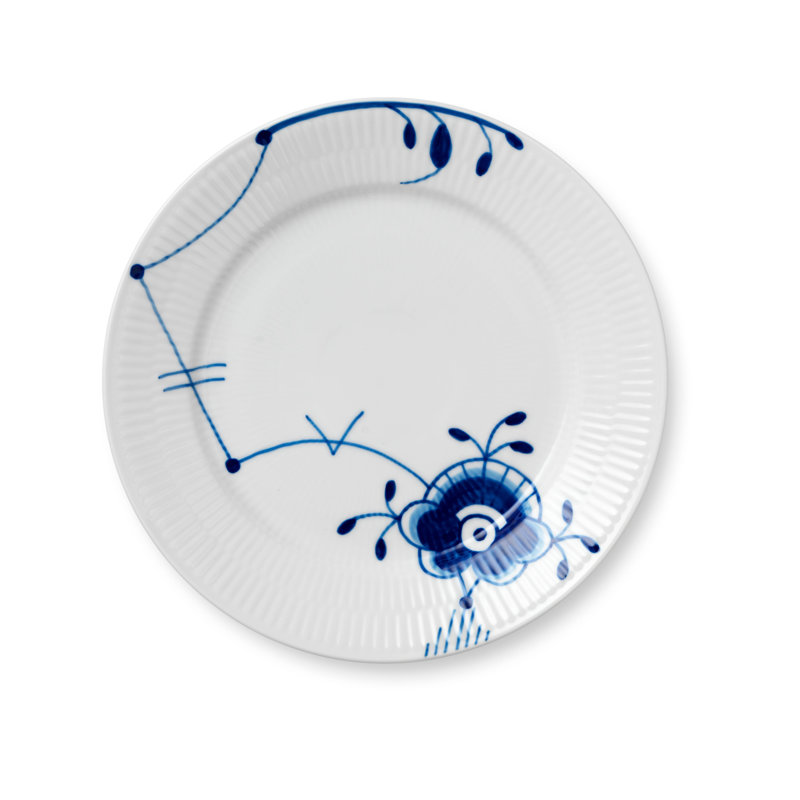 Royal Copenhagen Blue Fluted Mega 8.6614" Salad or Dessert Plate