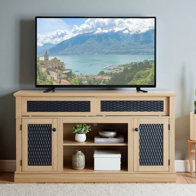 Charming TV Stand With Ample Storage For A Cozy And Organized Living Space