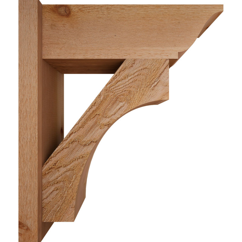 Persienne en bois Westlake, P 22 po x H 26 po, Cèdre rouge de l'Ouest de 8 po (sciage brut)