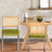 Ajka 19.5'' H Tufted Upholstered Metal Side Chair-639949506-639949535