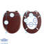 Harbour Housewares - Soft Close Wooden Toilet Seats - Oak Effect-97794573