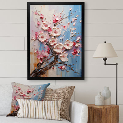 «Trelen Asian Art Sakura Serenity II», reproduction sur toile