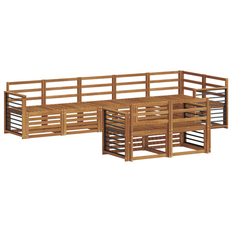306cm Wide Patio Sectional Set