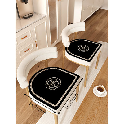 - Piece Chair Pad by Latitude Run - Piece Chair Pad by Latitude Run