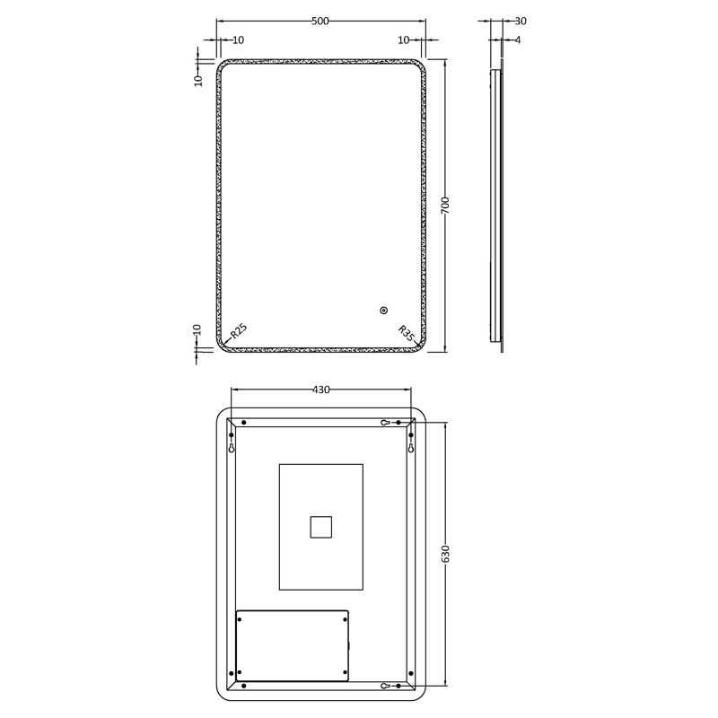 Rectangle Mirror