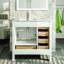 Meuble-lavabo en porcelaine encastrable l 36 po x P 18 po Eviva London-101808929-101368371