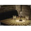 Lampe de table cylindrique en résine Gatsby-814830188