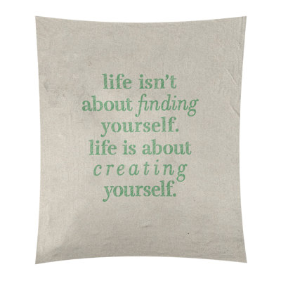 Tapisserie en polyester à créer vous-même quote