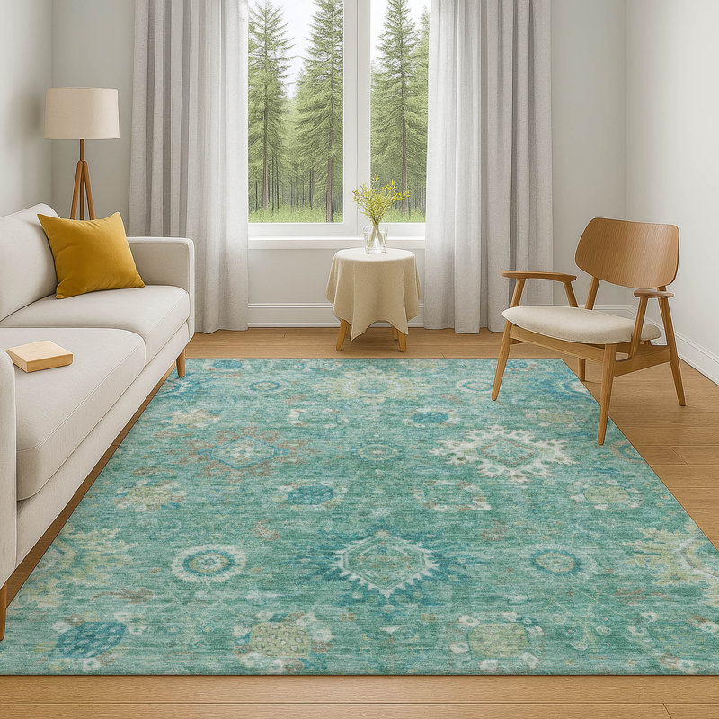 Tapis lavable à la machine de qualité supérieure Mayfield AMF1927, Rectangle 10 pi x 14 pi