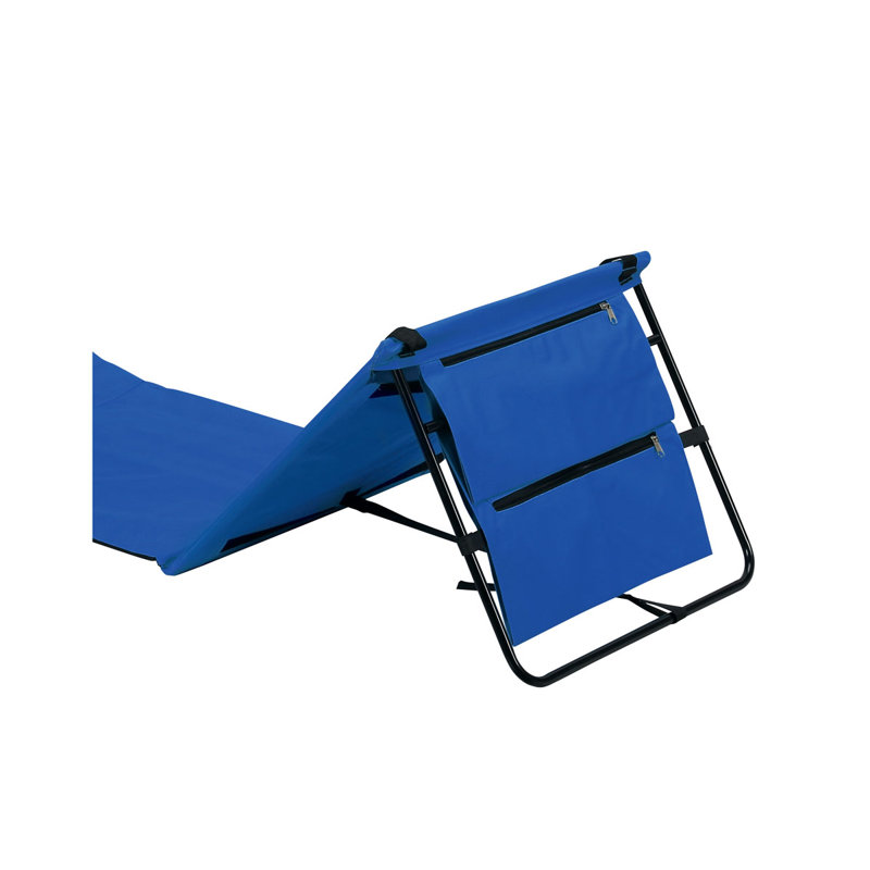 Chaise de plage pliante avec coussin Maci