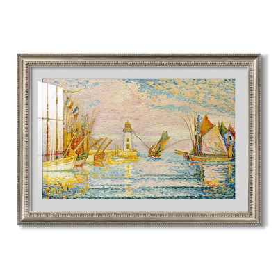 Le Phare de Groix, 1925 - Paul Signac - Reproduction encadrée sur mesure