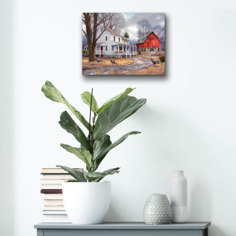 Art mural en verre acrylique, H 12 po x l 16 po x P 0,13 po
