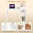 Pamella Writing Desk with Hutch-902644772