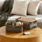 Paper Rope Basket with Wooden Handles-14707619