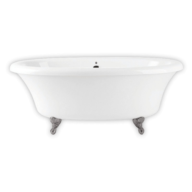 Balneo 72'' L Freestanding Soaking Bathtub
