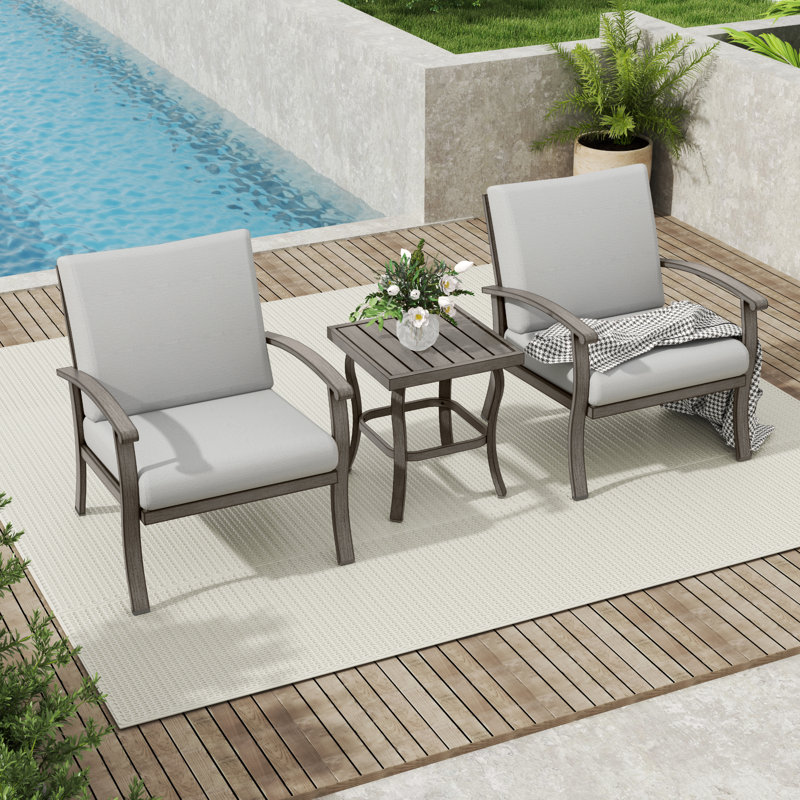 Leigh 2 - Person Patio Conversation Set