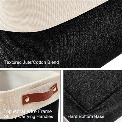 XL Foldable Fabric Storage Bin