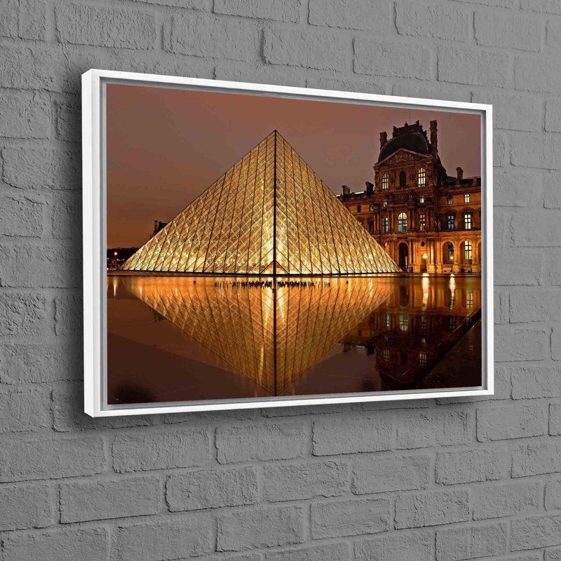 Print on Canvas, 70 cm H x 100 cm W, White, Framed Print without Mat