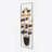 Hand-Painted Decorative Metal Wall Accessory, 12.6 x 35.4 inches | 100% Metal, Thickness: 0.06 inches | Unique Color Variations, Easy Wall Mounting | Ideal for Home Decor, Living Room & Office Enhancement
