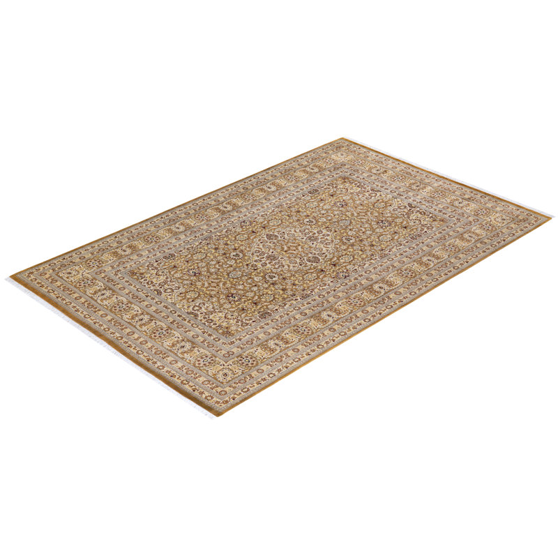 Classic One-of-a-Kind 6'1" X 9'6" Hand Knotted Area Rug