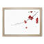 Pink Petal Falling - Picture Frame Graphic Art Print-56704623-56704628